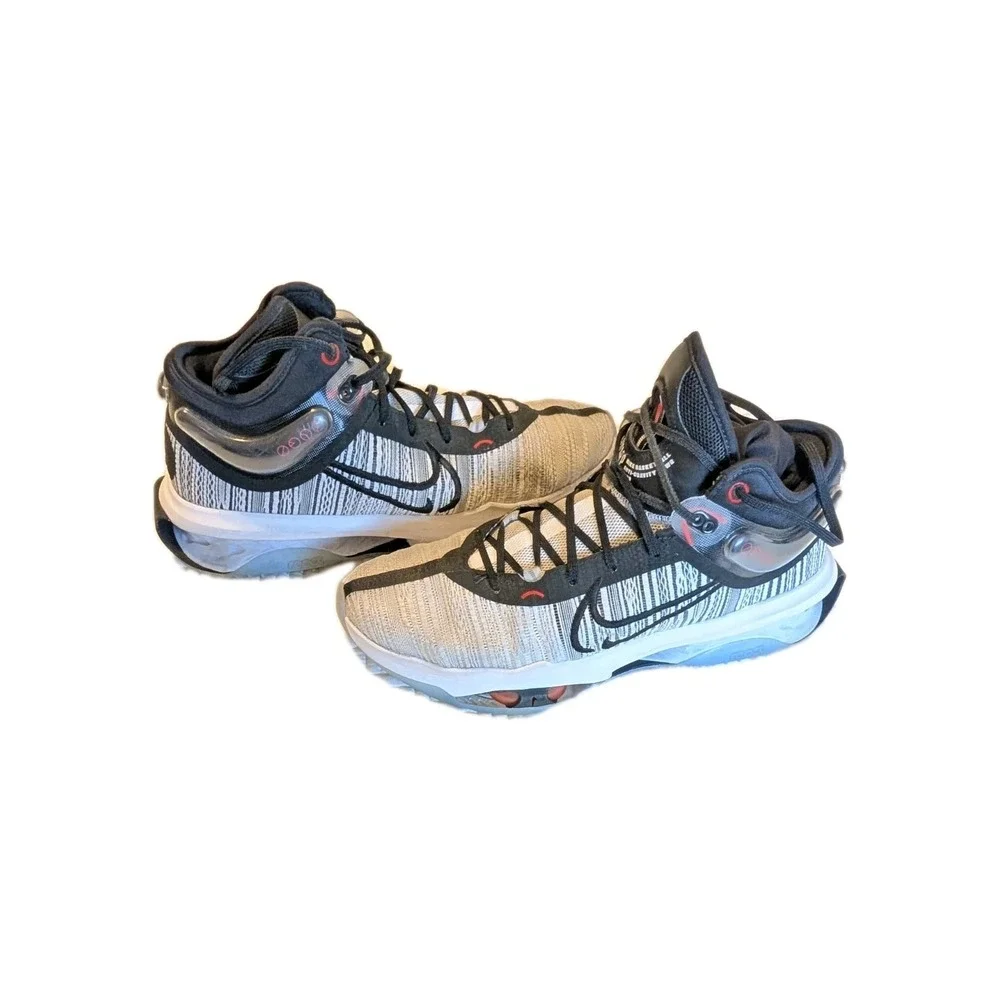 Nike Air Zoom GT Cut 2 DJ9431-001‎ Men's Size 15 Black White Basketball Shoes